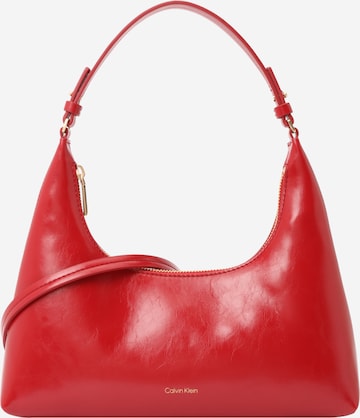 Calvin Klein Schultertasche in Rot: Vorderseite