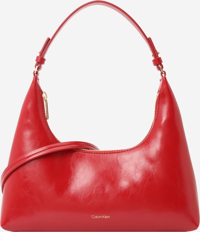 Calvin Klein Torba za na rame 'Foil Logo Glossy Shoulder' veličine One Size u crvena, Pregled proizvoda
