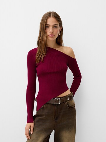 Bershka Trui in Rood: voorkant