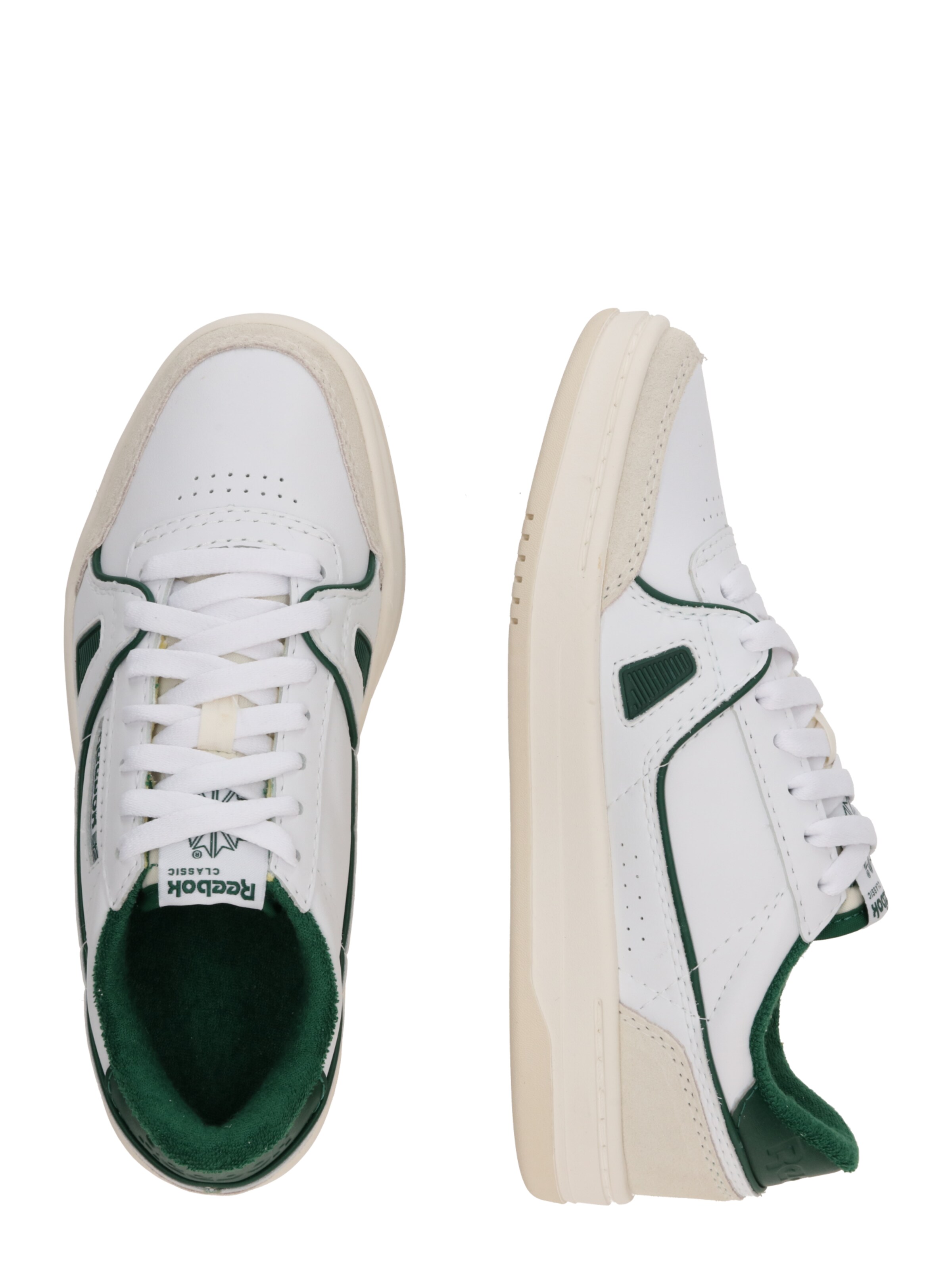 Reebok Platform trainers 'COURT' in White