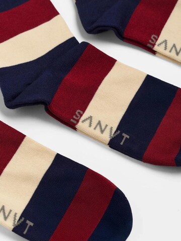 SANVT Socks 'The Crew Socks (3 Pack)' in Red