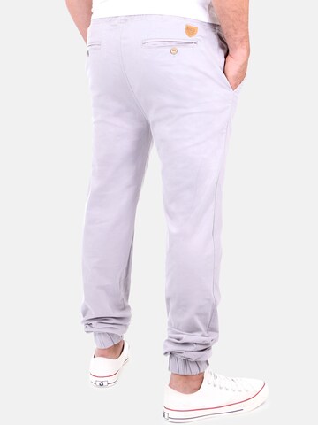 Reslad Slim fit Chino Pants 'Chino Jogger' in Grey