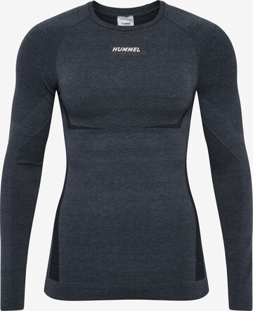 Hummel Sportshirt 'Mike' in Schwarz: predná strana