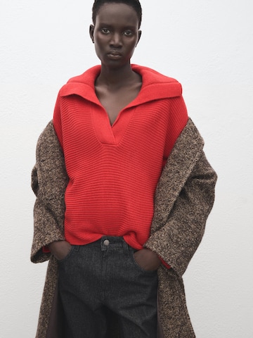 MANGO Pullover 'Manzana' i rød: forside