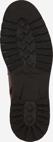 Pepe Jeans Boots med snörning 'LOGAN' i brun