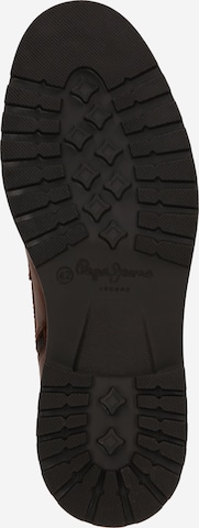 Pepe Jeans Schnürboots 'LOGAN' in Braun