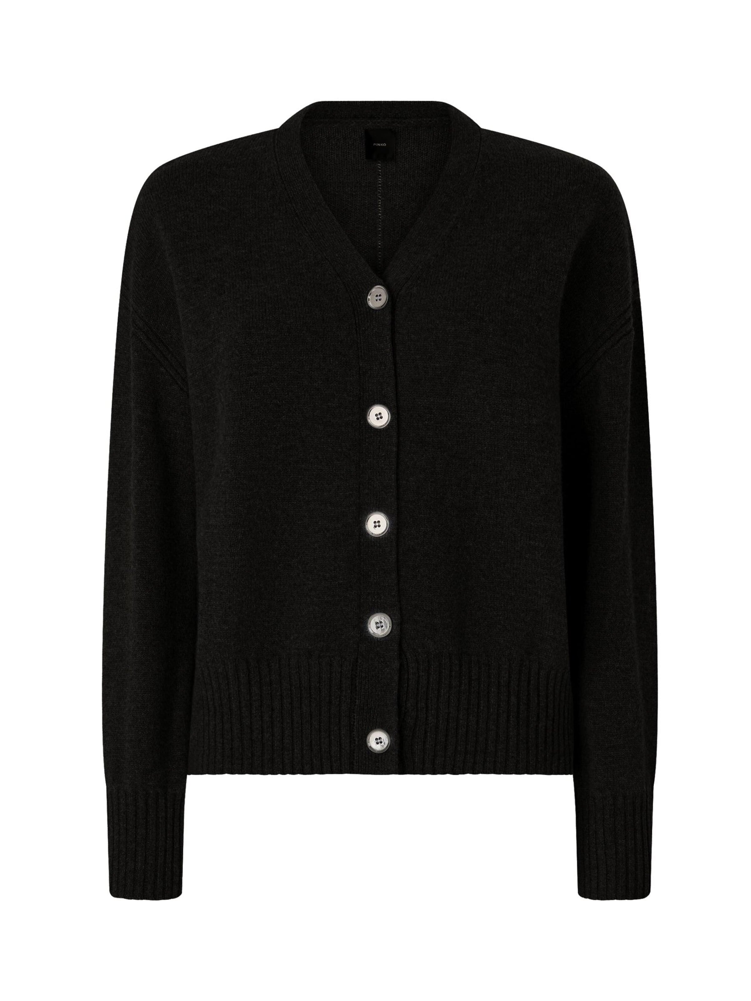 PINKO Knit Cardigan 'PINKO VIENNA CARDIGAN Maglieria' in S in Black, Item view