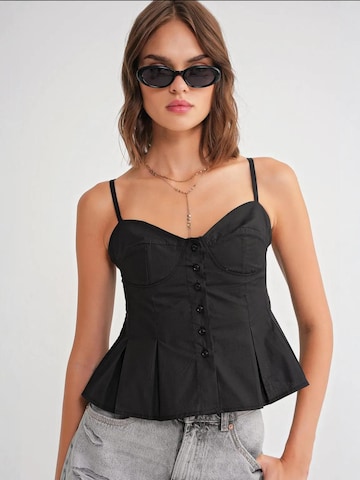 Top di MixRay in nero: frontale