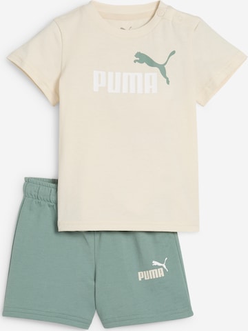 PUMA Комплект 'Minicats Essentials' в Зеленый: спереди