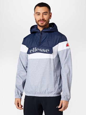 ELLESSE Sportjas 'Hunderi' in Grijs: voorkant