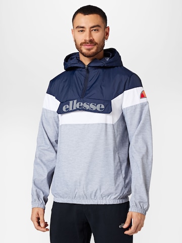 ELLESSE Sports jacket 'Hunderi' in Grey: front