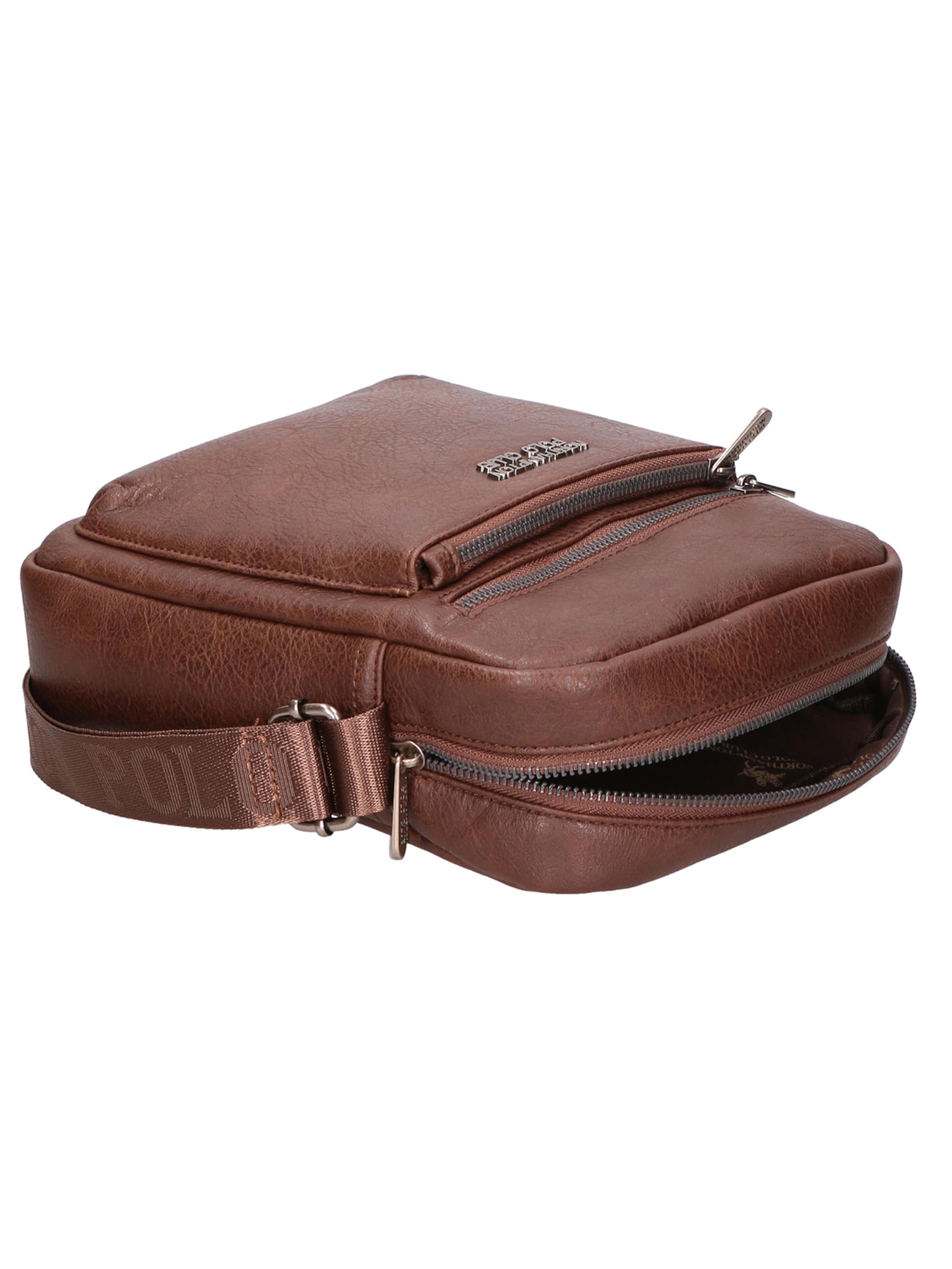 Northampton Polo Club Schoudertas in Bruin