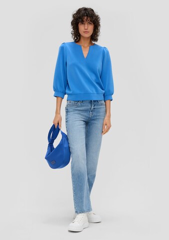 Sweat-shirt s.Oliver en bleu