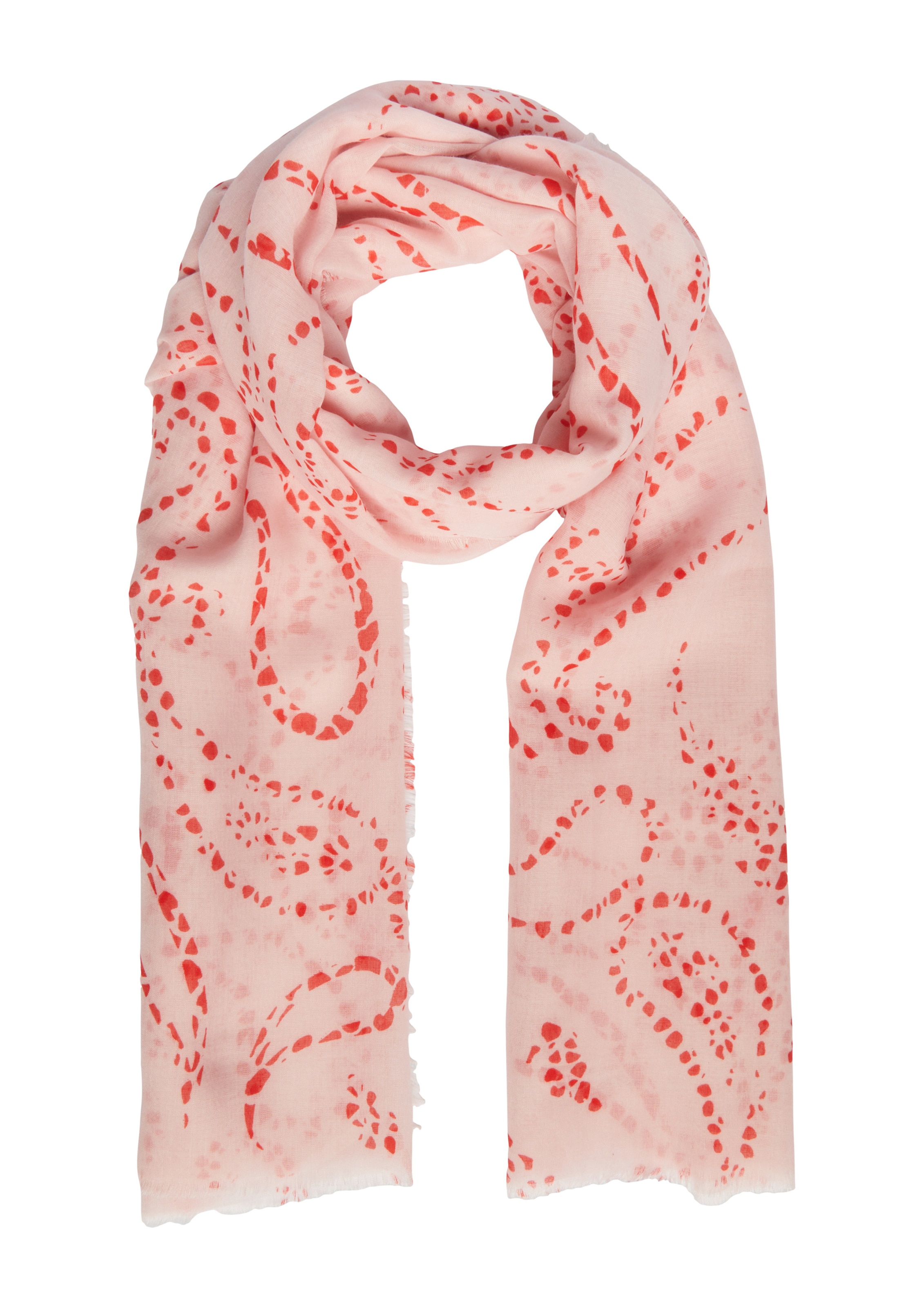 s.Oliver Schal in Pink: Vorderseite