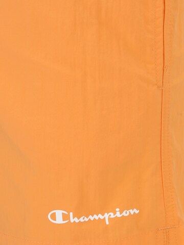 Champion Authentic Athletic Apparel Regular Badeshorts in Orange