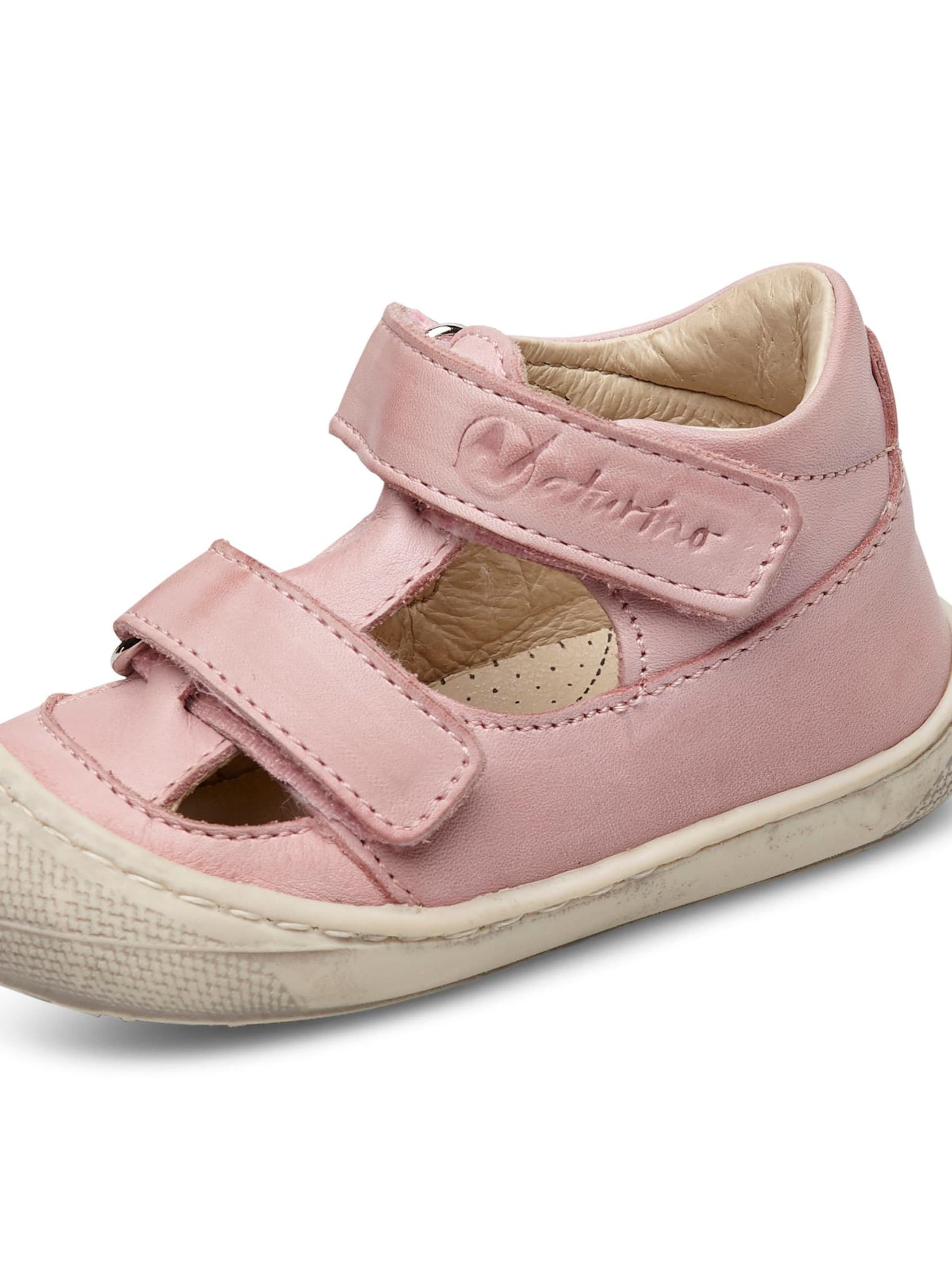 NATURINO Offene Schuhe 'PUFFY' in Pink