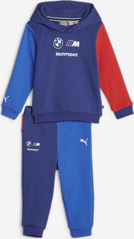 PUMA Joggingpak in Blauw: voorkant