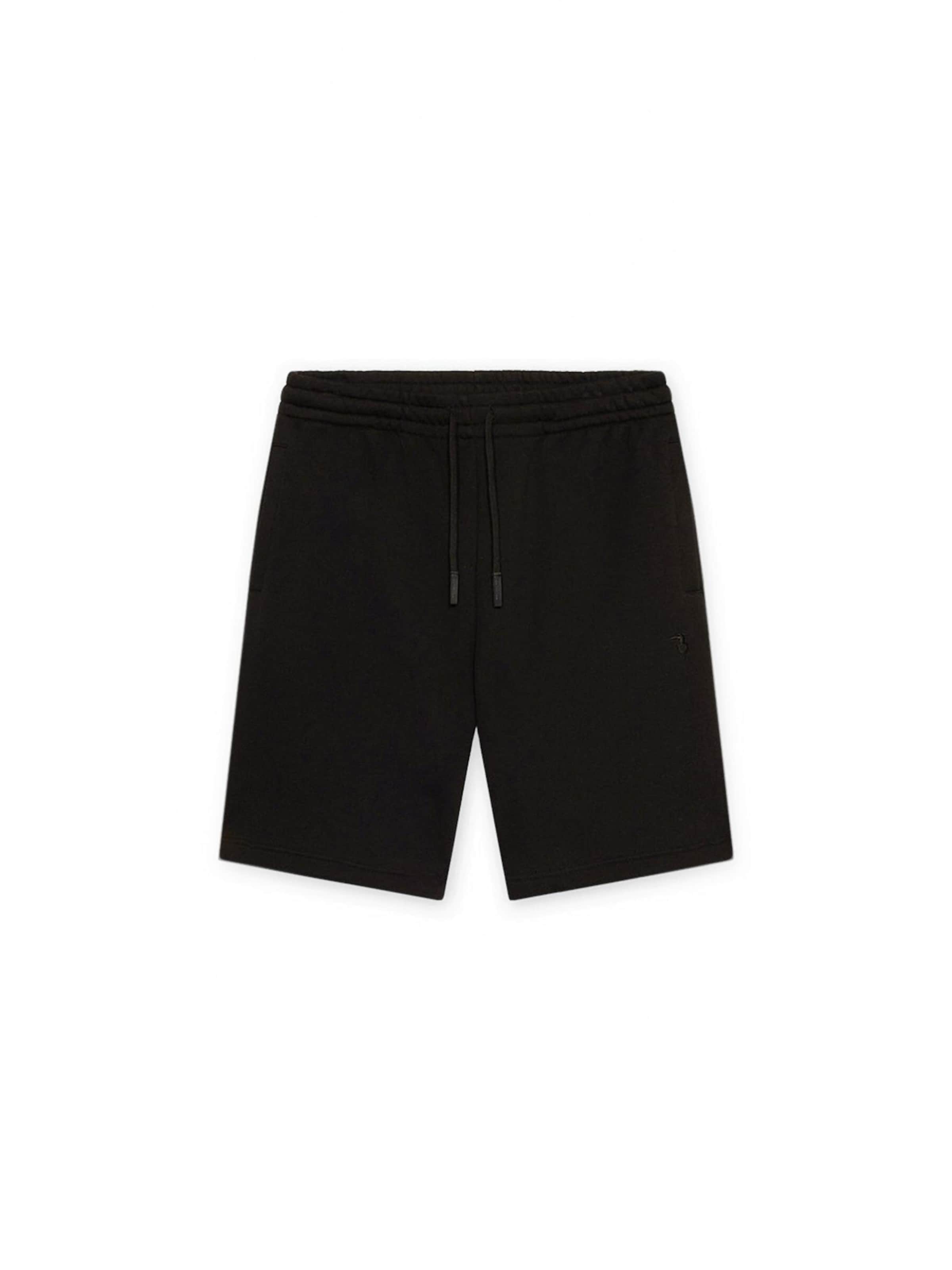 Trussardi Regular Broek in Zwart: voorkant