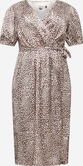 Rochie 'EMILY' Chi Chi Curve pe bej / maro închis / alb, Vizualizare produs