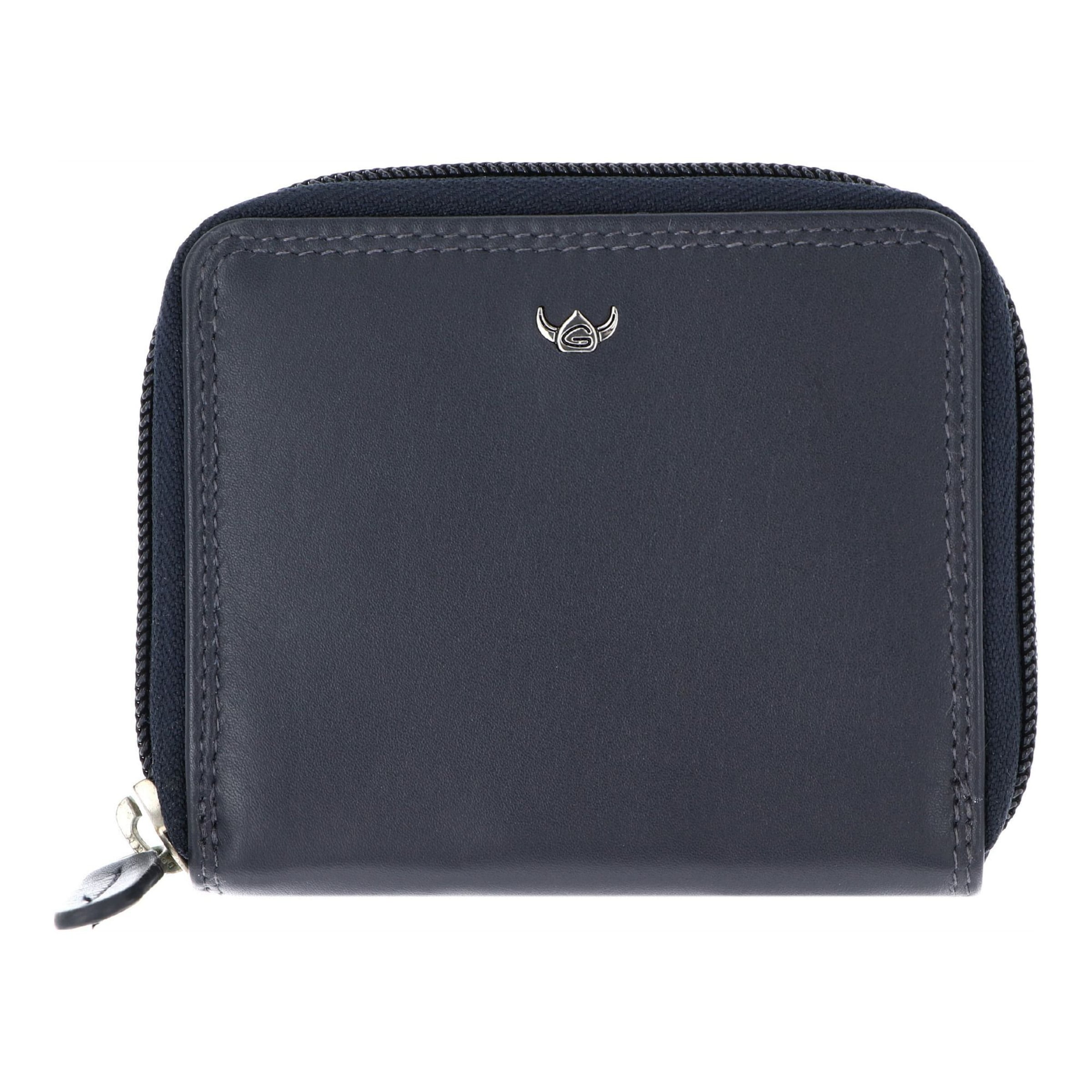 GOLDEN HEAD Portemonnee 'Polo' in Blauw: voorkant