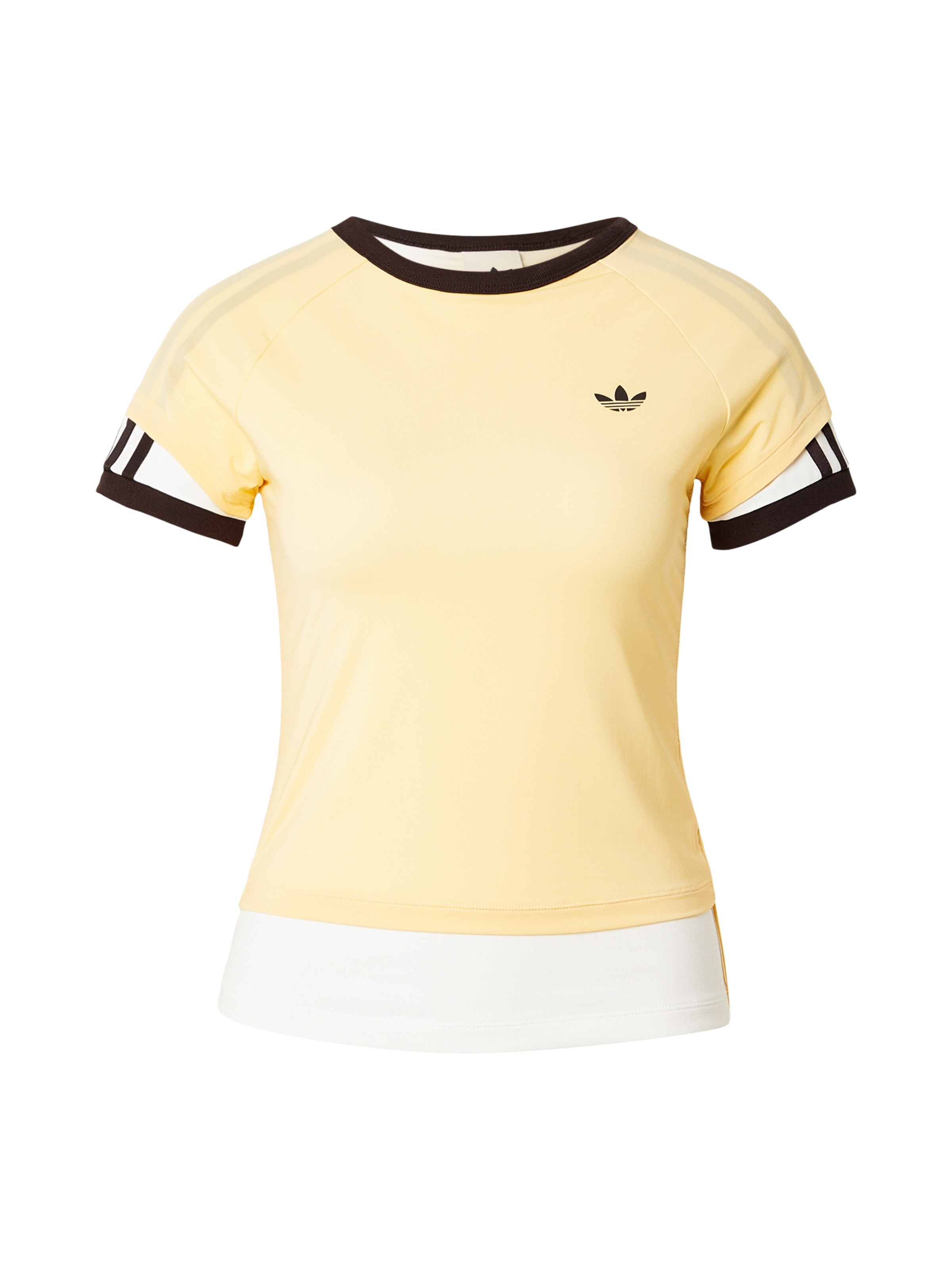 ADIDAS ORIGINALS Μπλουζάκι σε κίτρινο: μπροστά