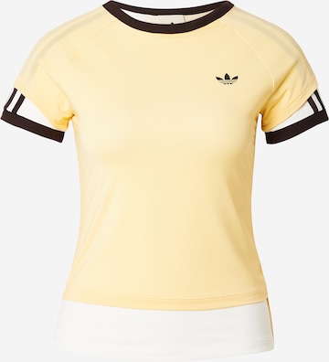 geltona ADIDAS ORIGINALS Marškinėliai 'CALI': priekis