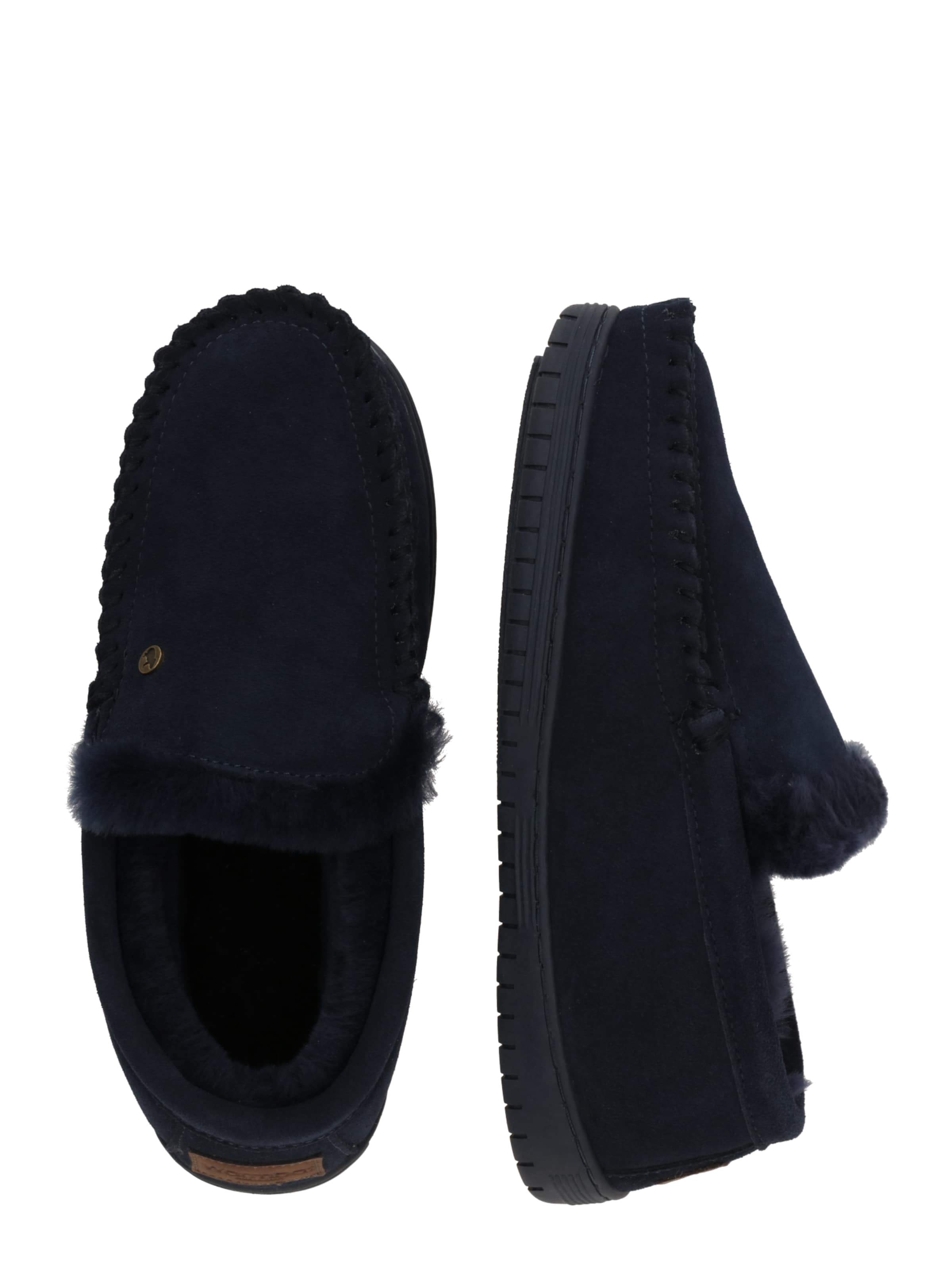 Warmbat Innesko 'Grizzly' i blå