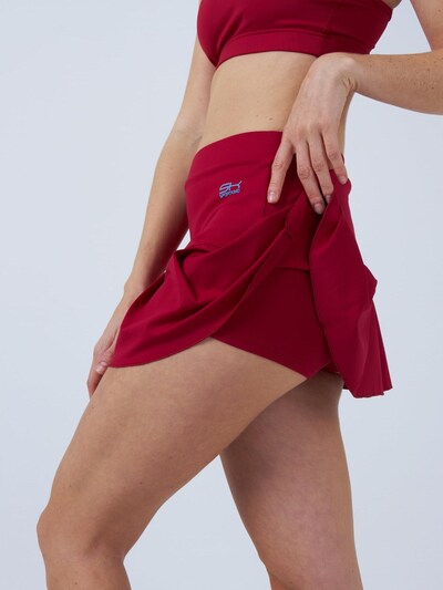 SPORTKIND Falda deportiva 'Pleated Skirt' en 34 en burdeos, Vista del producto