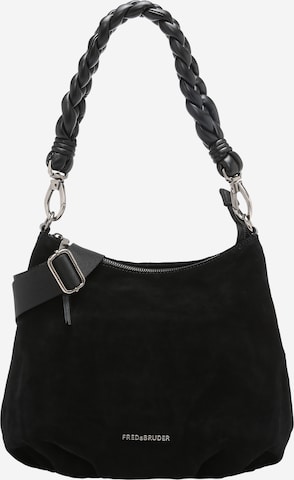 FREDsBRUDER Shoulder Bag in Black: front