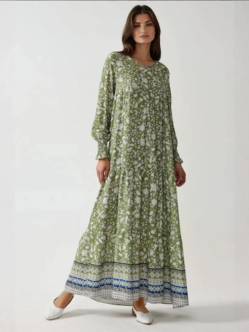 Hiccup Jurk in Groen: voorkant