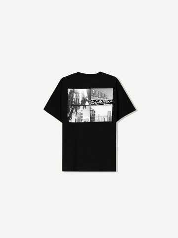 Bershka Shirt in Black
