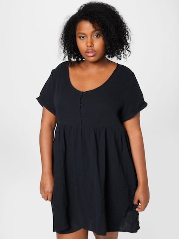 Cotton On Curve Dress 'BELLA' in Black: front