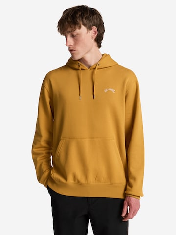 BILLABONG Sweatshirt 'Arch' in Yellow: front
