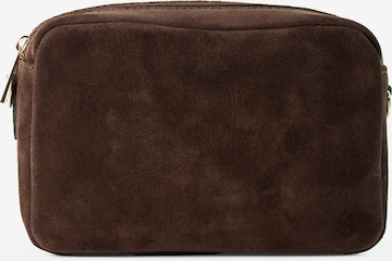 lePelou - Bolso de hombro 'VIOLA' en marrón: frente