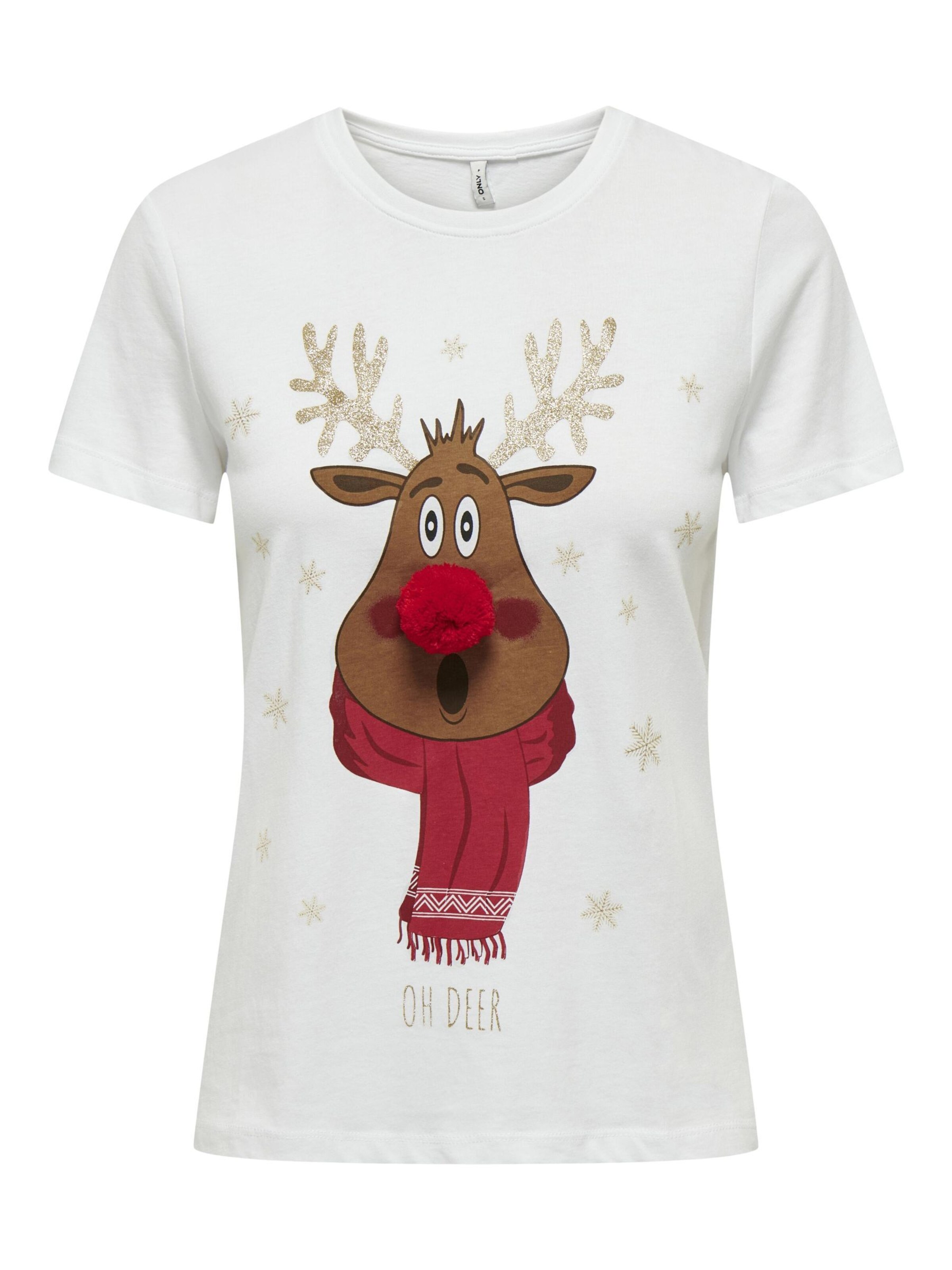 ONLY Shirt 'LYRSA' in White: front