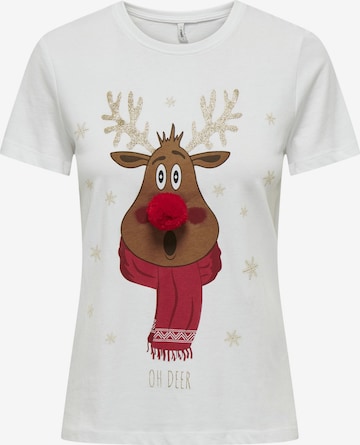 ONLY Shirt 'LYRSA' in White: front