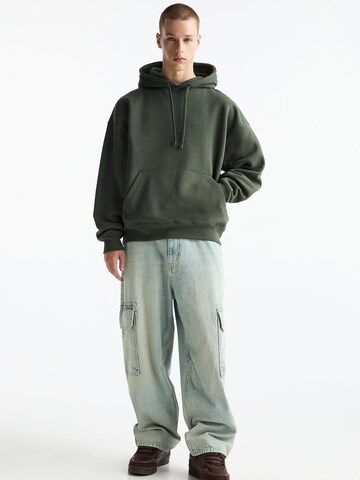 Sweat-shirt Pull&Bear en vert