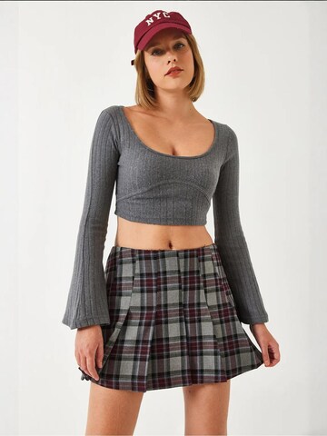 Maglietta di Bianco Lucci in grigio