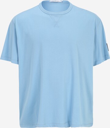 Calvin Klein Jeans Plus Shirt in Blauw: voorkant