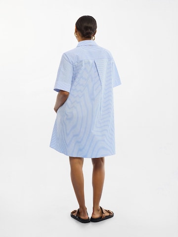 Lola Casademunt - Vestido camisero en azul