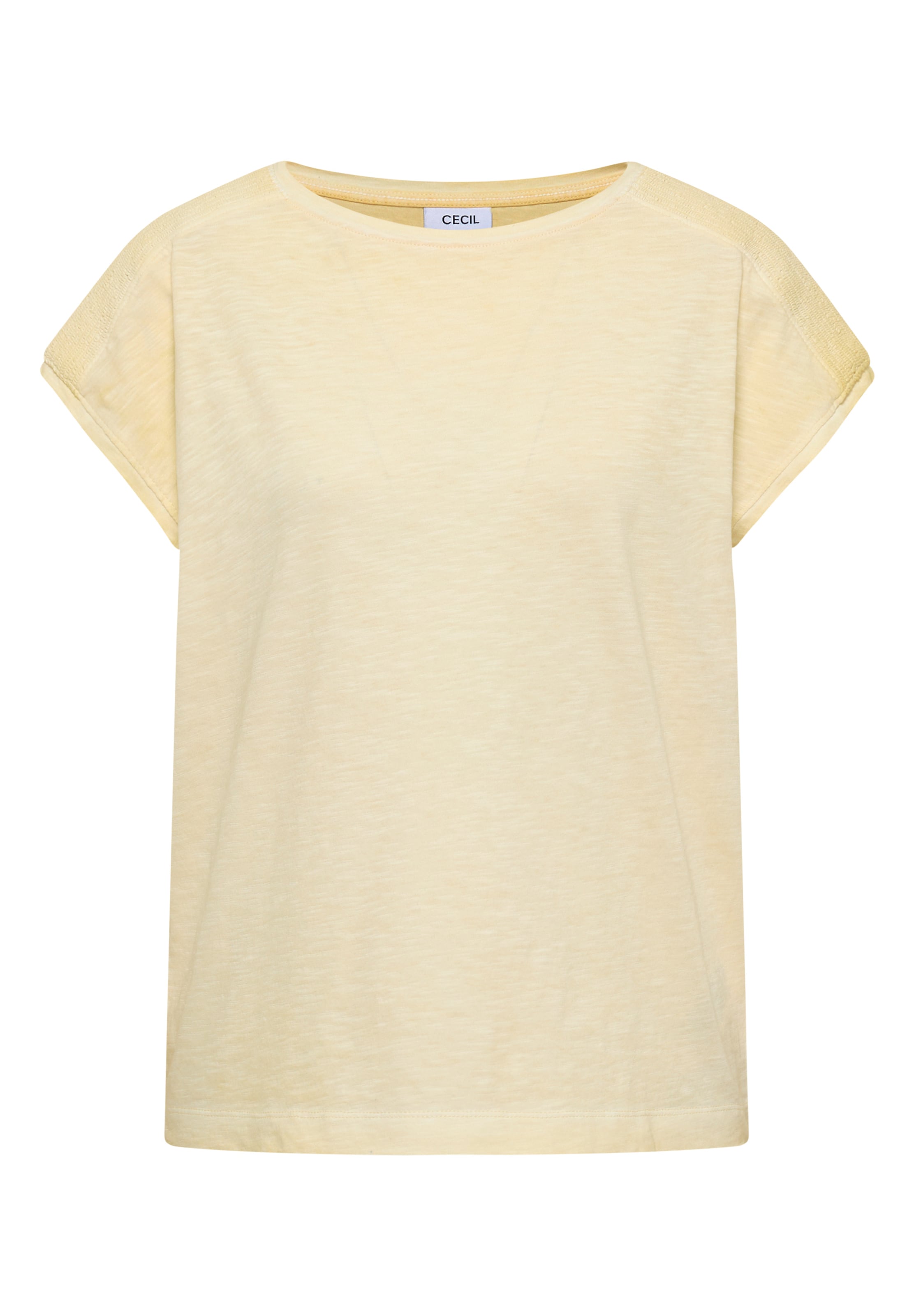 CECIL T-Shirt in Gelb: Vorderseite