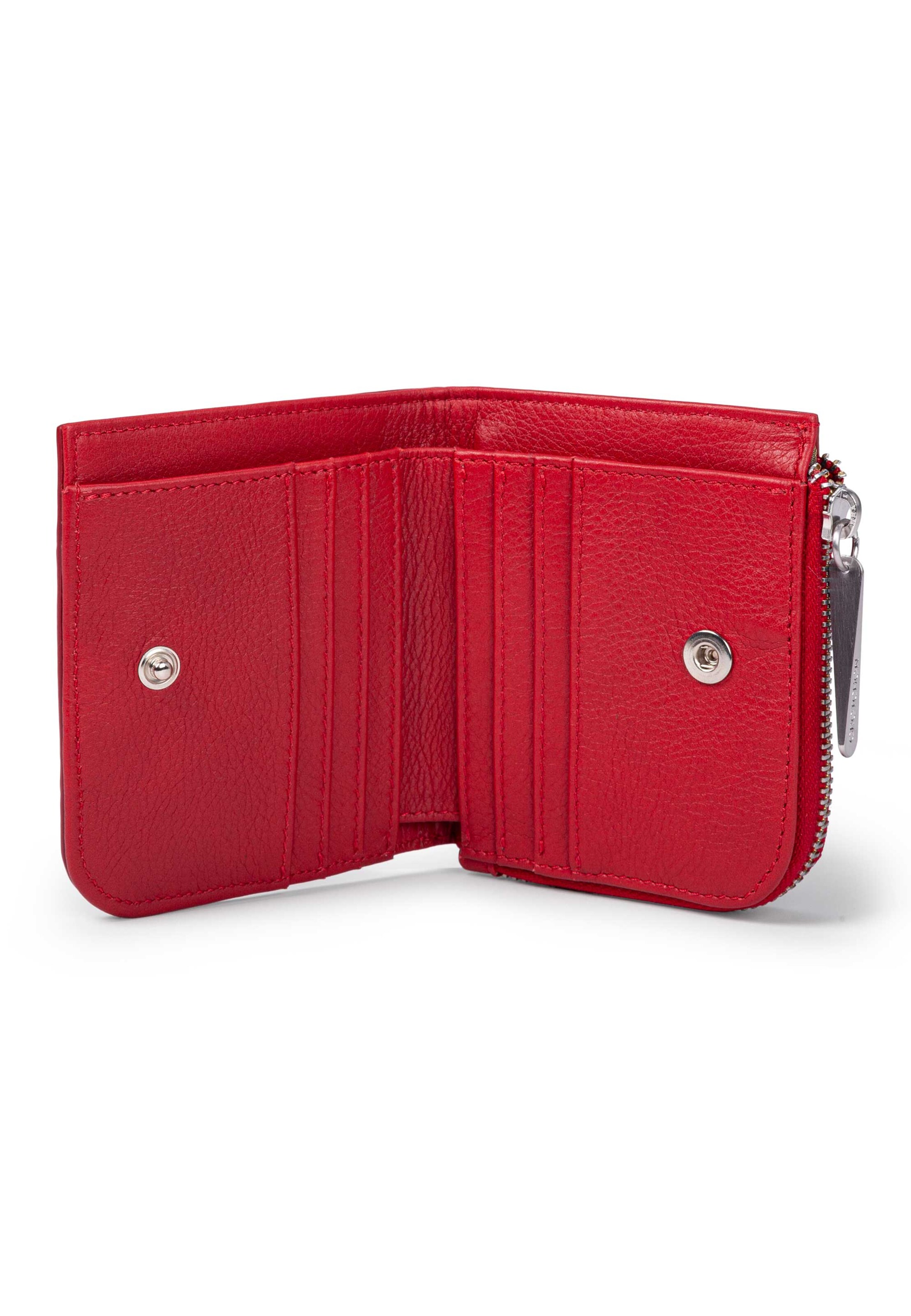 Gretchen Wallet 'Striped Purse' in Red