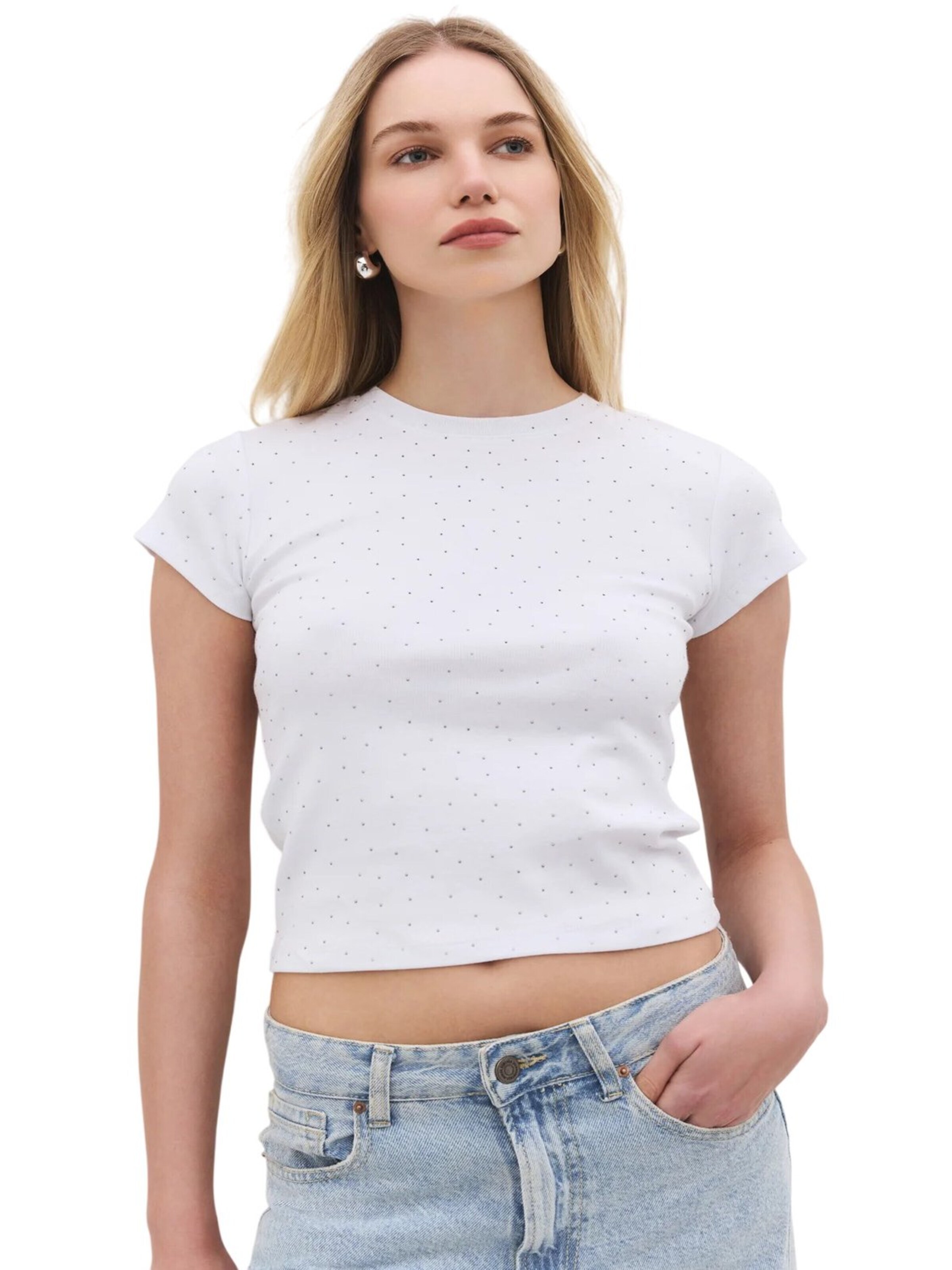 No Matter What T-Shirt in Weiß