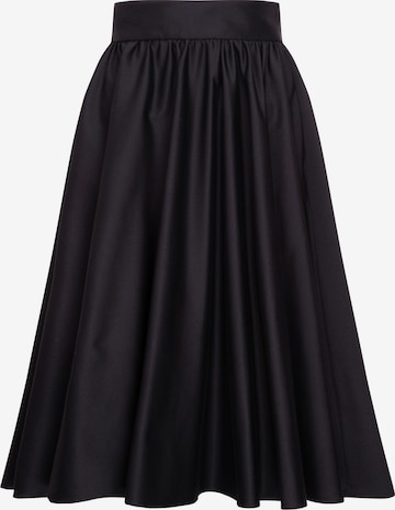 SEIDENSTICKER Rok 'Schwarze Rose' in Zwart: voorkant