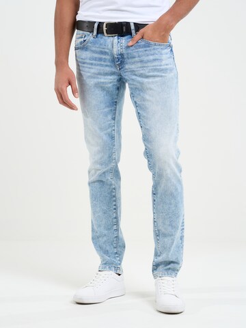 BIG STAR Slimfit Jeans 'Jeffray' in Blauw: voorkant