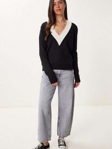 Happiness İstanbul Pullover i sort