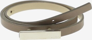 BOSS Black Belt in One size in Beige: front