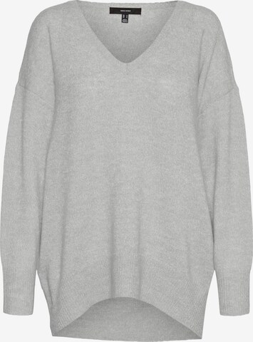 Vero Moda Curve Sweater 'Vigga' in Grey: front