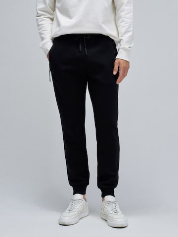 Salsa Jeans Slimfit Broek in Zwart: voorkant
