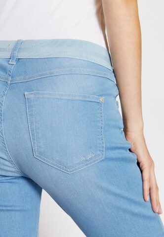 ABOUT Capri Dehnbund Slimfit Jeans Jeans Angels in | Blau Onesize YOU Kurze